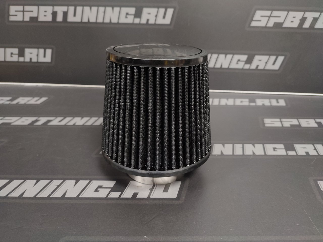 Фильтр нулевого сопротивления 76 мм., черный EPMAN