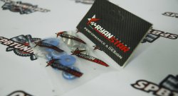 Шайбы декоративные 10шт - синие