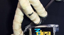 Термолента 3deg золотая 55мм