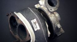 Термошуба для турбины с вестгейтом черная 3градуса