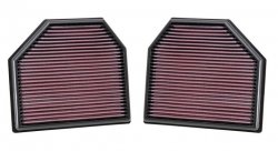 Воздушный фильтр нулевого сопротивления K&N 33-2488 BMW M3 F80; M4 F82; M5 4.4L-V8; (2 шт в коробке)