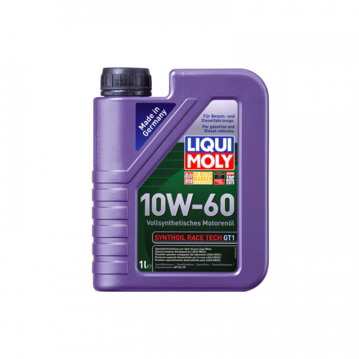 Масло моторное синтетическое Liqui Moly 10W-60  Synthoil Race Tech GT1 1 литр