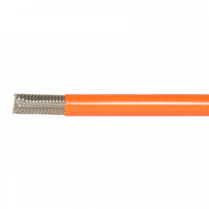 Армированный тормозной шланг Goodridge Оранжевый D-03 