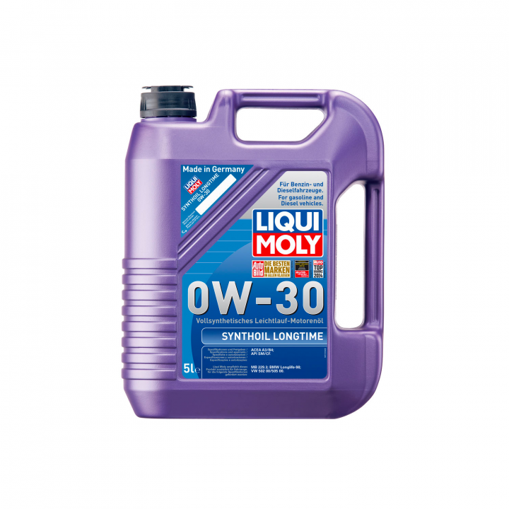 Liqui Moly 0W-30 Масло моторное синтетика Synthoil Longtime 5 литров