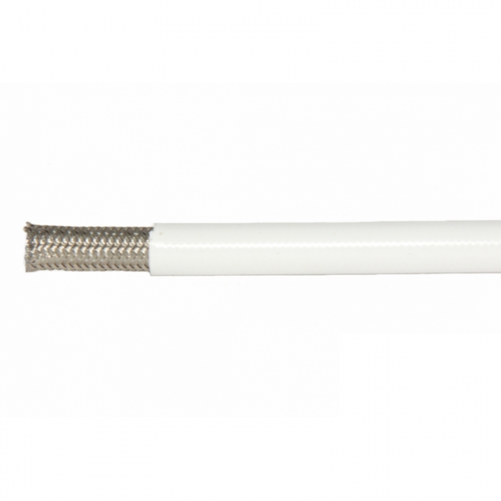 Армированный тормозной шланг Goodridge Белый D-03