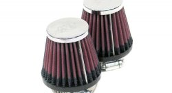 Фильтр нулевого сопротивления универсальный K&N RC-1252   Chrome Filter