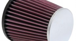 Фильтр нулевого сопротивления универсальный K&N RC-9380, 60mm Chrome Filter