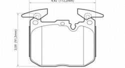 Тормозные колодки DC Brakes для BMW M4