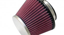 Фильтр нулевого сопротивления универсальный K&N RC-9830   Chrome Filter