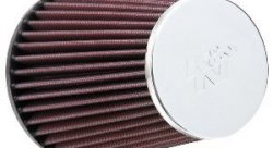 Фильтр нулевого сопротивления универсальный K&N RC-9640   Chrome Filter