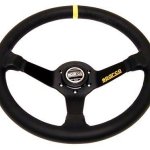 Руль спортивный SPARCO R345 кожа 