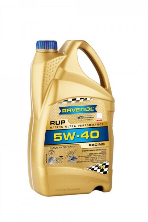 Масло моторное RAVENOL RUP Racing Ultra Performance SAE 5W-40 4л