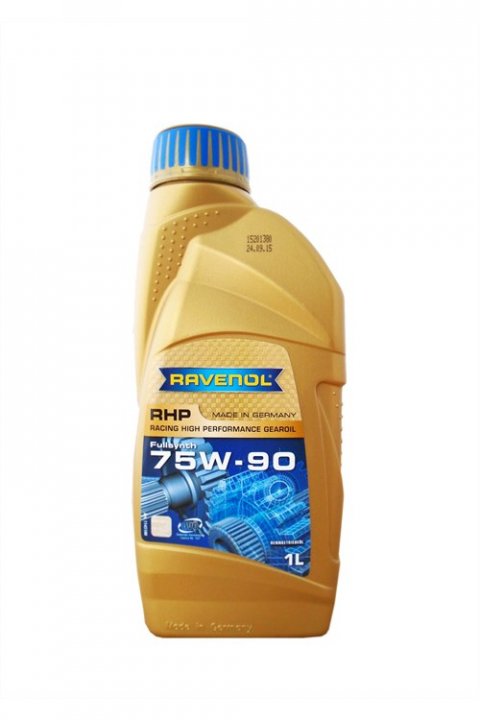 Масло трансмиссионное RAVENOL RHP Racing High Performance Gear SAE 75W-90 1л