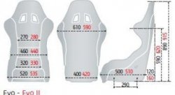 Ковш спортивный SPARCO EVO II LF (FIA)