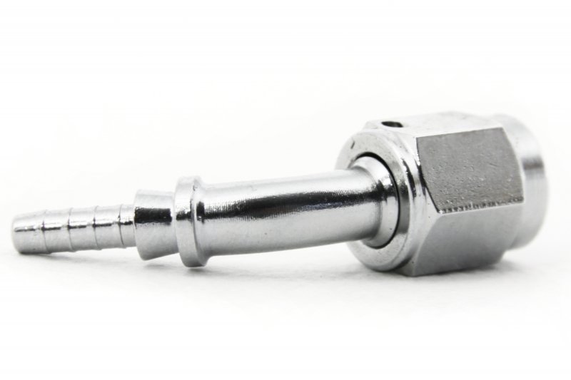 Фитинг мама AN-03 3/8X24 под прямой конус, 45° D-03 хром, под опрессовку S6046-03CH, Goodridge