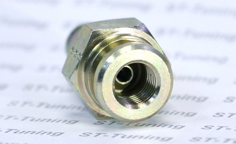 Фитинг мама AN-03 3/8X24 под обратный конус, под ключ 19mm D-03 сталь 759-03-03P, Goodridge