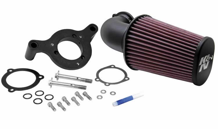 Система впуска K&N 63-1125 AIRCHARGER; HARLEY DAVIDSON SOFTAIL/DYNA FI, 01-14