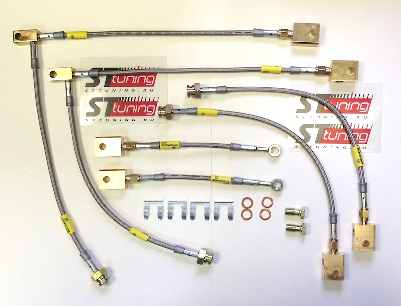 Комплект тормозных шлангов Goodridge. BL Kit FX50 Infiniti с2009-2012 до рест