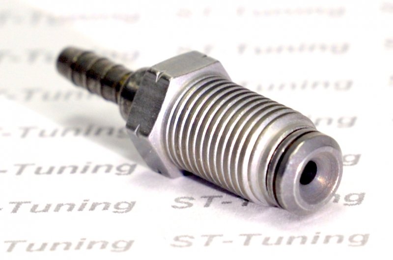 Фитинг папа M10*1 под прямой и обратный конус, крутящийся D-03 сталь S445-0131Z, Goodridge