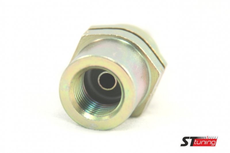 Фитинг мама M10*1 под обратный конус, доп. проточ D-03 сталь, под опрессовку S757-03-31ZE, Goodridge