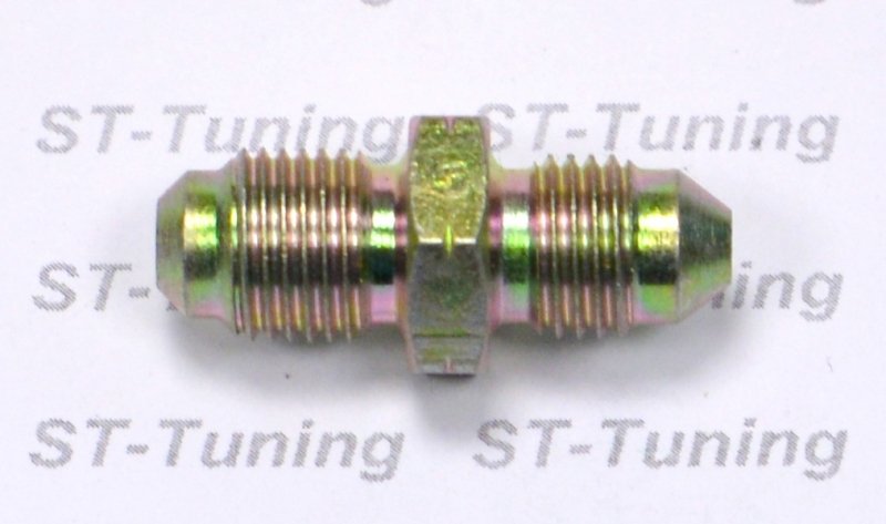 Адаптер П 3/8x24 прямой конус - П M10х1 прямой конус, сталь, Goodridge 305-03-31Z