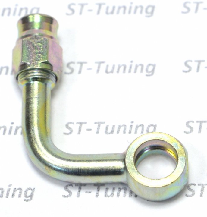 Фитинг banjo d10mm, 90° В БОК D-03 сталь 5099S-03P, Goodridge