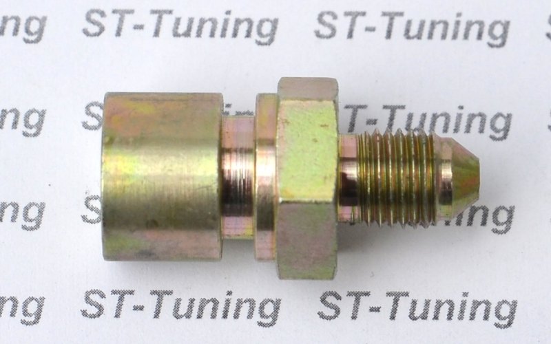 Адаптер П AN03 - М 3/8X24 обратный конус, Goodridge FM10324-03 сталь