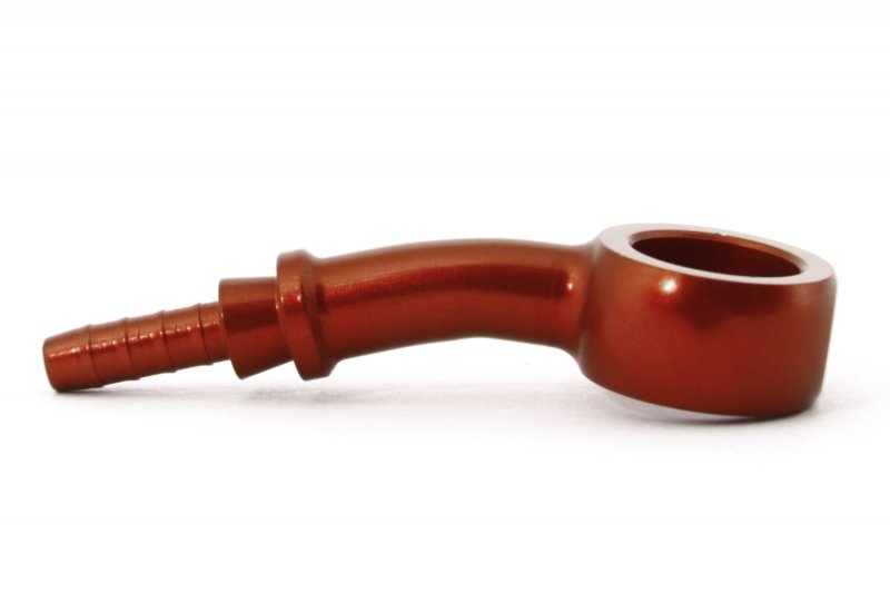 Фитинг banjo d10 mm, 20° D-03 алюминий КРАСНЫЙ, под опрессовку S5093-03DRD, Goodridge