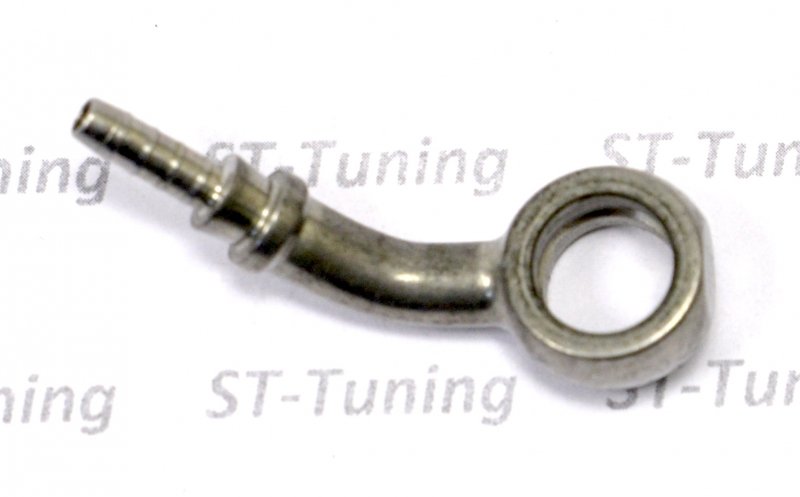 Фитинг banjo d10 mm, 45°, вправо D-03 нерж. сталь, под опрессовку S5094R-03C, Goodridge