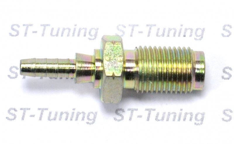 Фитинг папа M10*1 под обратный конус, длинный D-03 сталь под опрессовку S442-31LZ, Goodridge