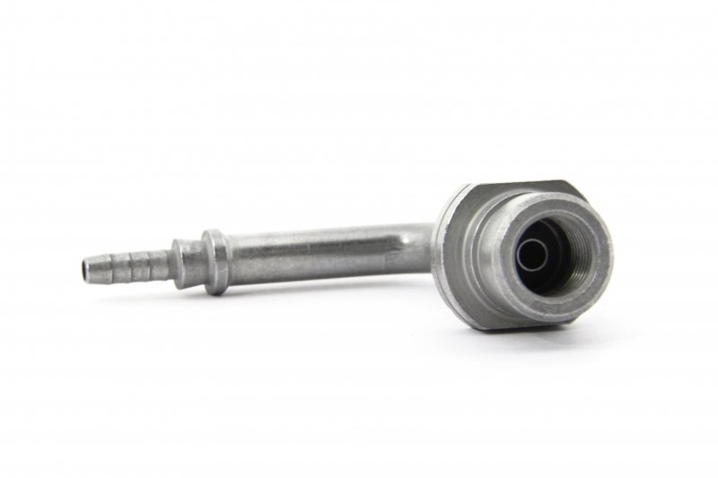 Фитинг мама M10*1 под обратный конус, 90°, под ключ 17mm D-03 сталь, под опрессовку S759-9131Z