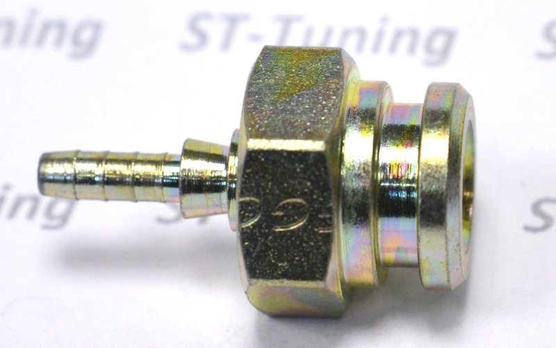 Фитинг мама AN-03 3/8X24 под обратный конус, 19mm D-03 сталь, под опрессовку S759-03-03Z, Goodridge