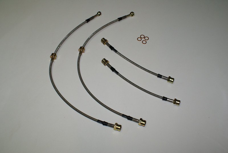 Армированные тормозные шланги Goodridge TSE0500-4P (4 шт.) Seat Leon 1P1 + Altea 1,6 - 2,0TFSI