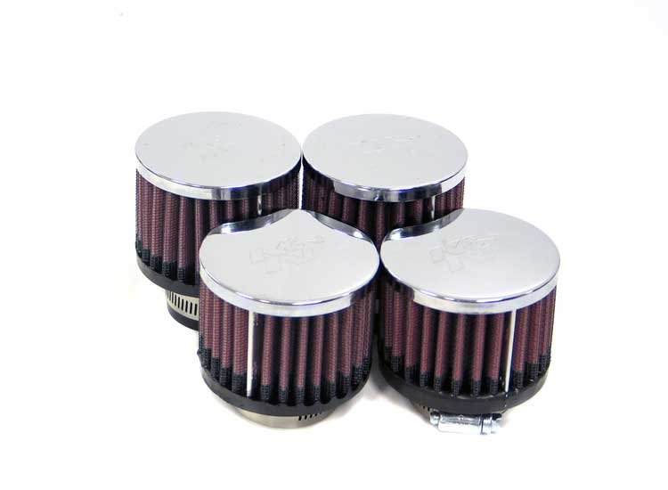Фильтр нулевого сопротивления универсальный K&N RC-0884   Chrome Filter