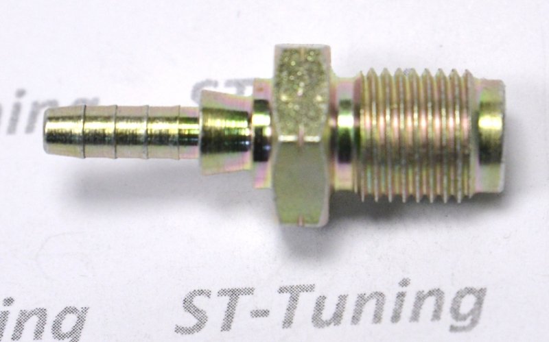 Фитинг папа M10*1 под обратный конус, короткий D-03 сталь под опрессовку S442-31C, Goodridge