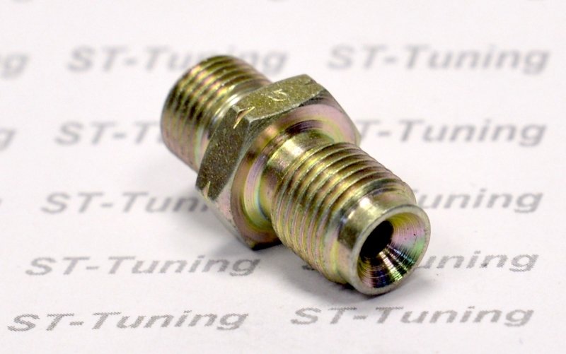 Адаптер П 1/8x28 обратный конус - П 10х1 обратный конус, сталь Goodridge 742-03-31Z