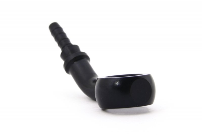 Фитинг banjo d10 mm, 45° D-03 алюминий ЧЕРНЫЙ, под опрессовку S5094-03DBK, Goodridge