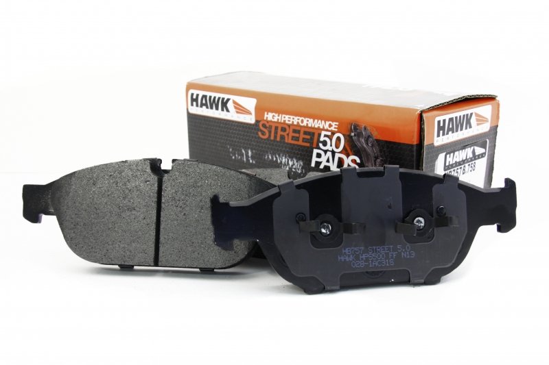 Колодки тормозные HB757B.758 HAWK Street 5.0 перед Audi A6 4G2, C7, 4GC; A7 4GA, 4GF; Allroad 4GH;