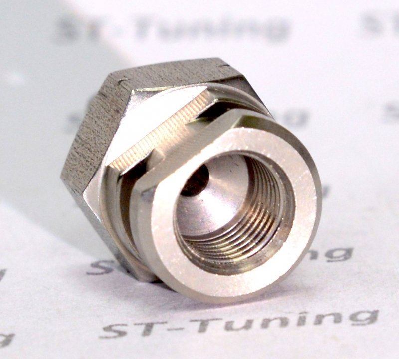 Фитинг мама M10*1 под прямой конус, обрезан D-03 нерж. сталь, под опрессовку S758-03-31SFZ Goodridge
