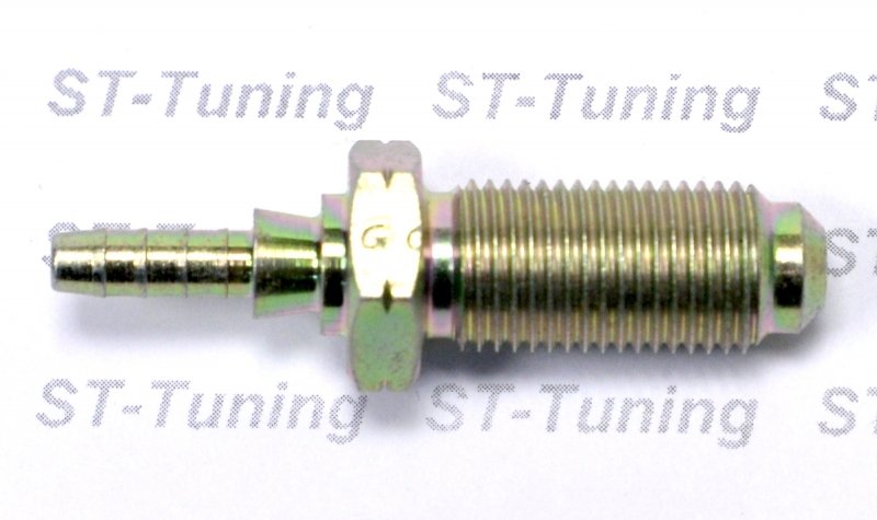 Фитинг папа M10*1 под прямой конус D-03 сталь, под опрессовку S446-31Z, Goodridge