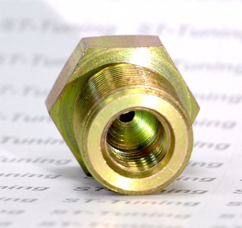 Фитинг мама AN-03 3/8X20 под прямой конус, +резьба D-03 сталь, под опрессовку S746-03P, Goodridge