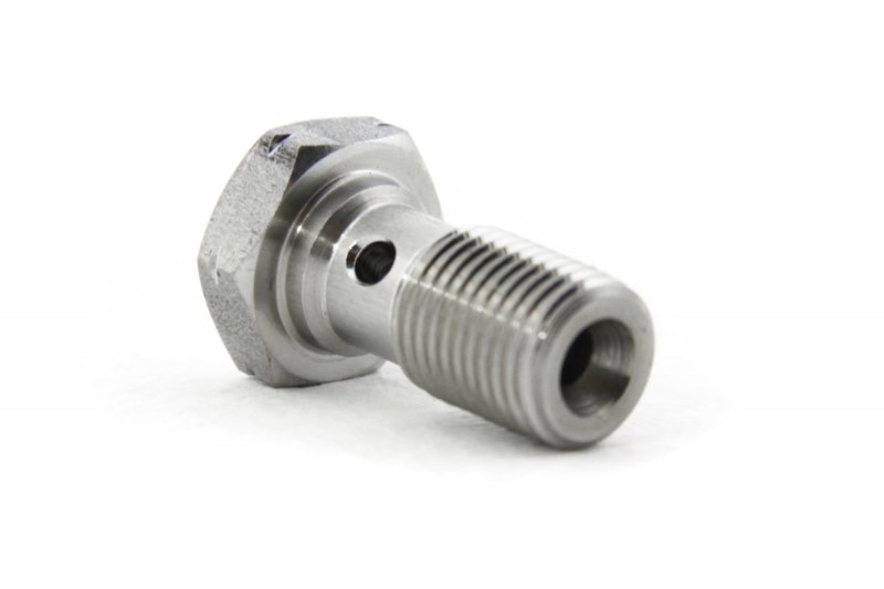 Болт (штуцер) для banjo M10x1 L=20mm  нерж. сталь, Goodridge 992-03-31C