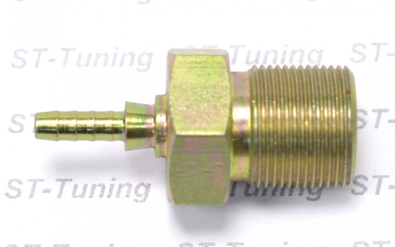 Фитинг мама AN-03 3/8X20 под прямой конус, +резьба D-03 сталь, под опрессовку S746-03P, Goodridge