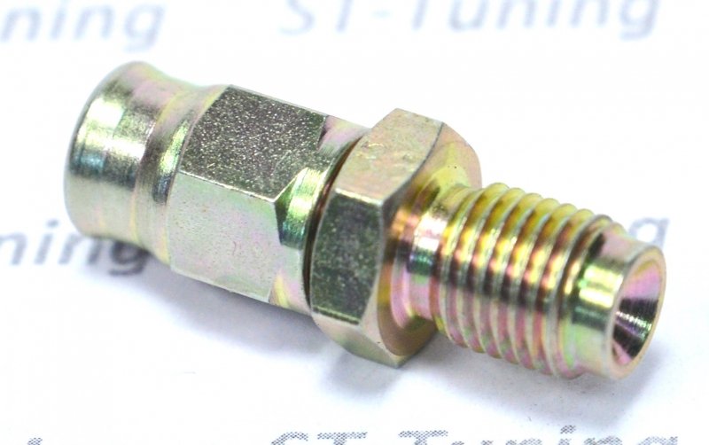 Фитинг папа AN-03 3/8Х24 под обратный конус, короткий D-03 сталь 440-03P, Goodridge