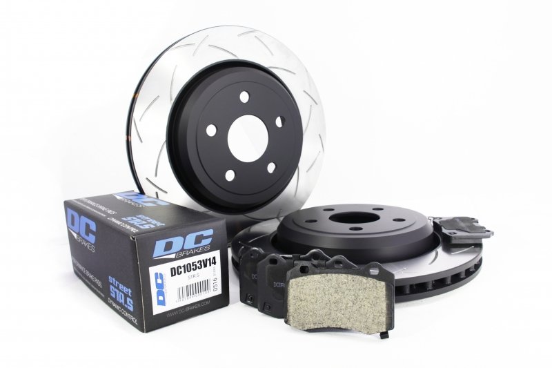 КОМПЛЕКТ ЗАДНИЙ Тормозные диски DBA 42633S T3+колодки DC brakes STR.S JEEP GRAND CHEROKEE SRT8 09->