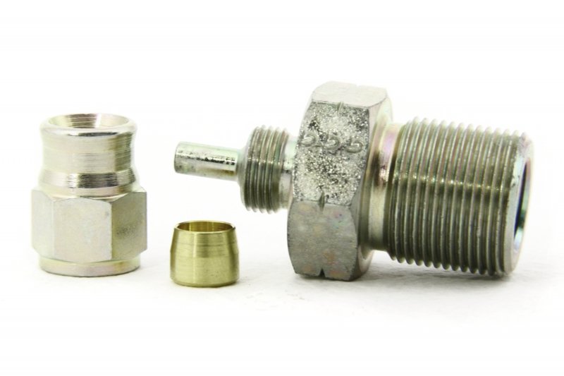 Фитинг мама M10*1 под прямой конус, наруж. резьба D-03 сталь, 749-03-31P, Goodridge