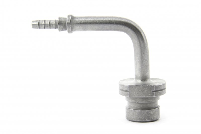 Фитинг мама M10*1 под обратный конус, 90°, под ключ 17mm D-03 сталь, под опрессовку S759-9131Z