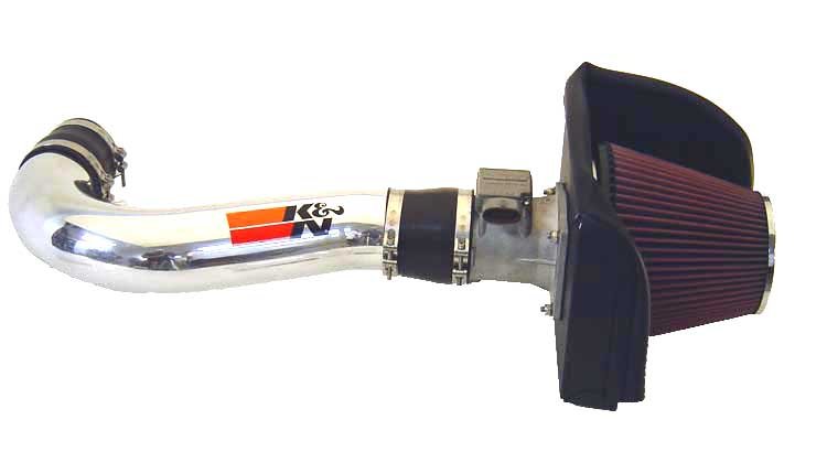 Система впуска K&N 77-2550KP PERF. INTAKE KIT; FORD F150, V6-4.2L, 97-04; BRIGHT