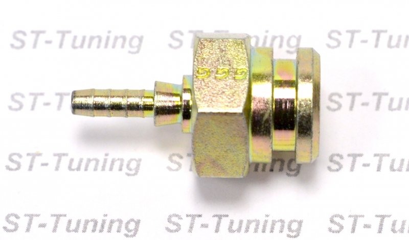 Фитинг мама AN-03 3/8X24 под прямой конус D-03 сталь, под опрессовку S758-03-03Z, Goodridge