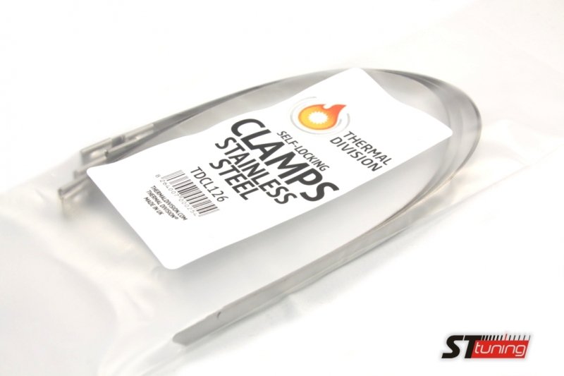 Хомуты для трубы до 105 мм (4,2") 8 мм*35 см, нерж. сталь, 6шт. Thermal Division TDCL126